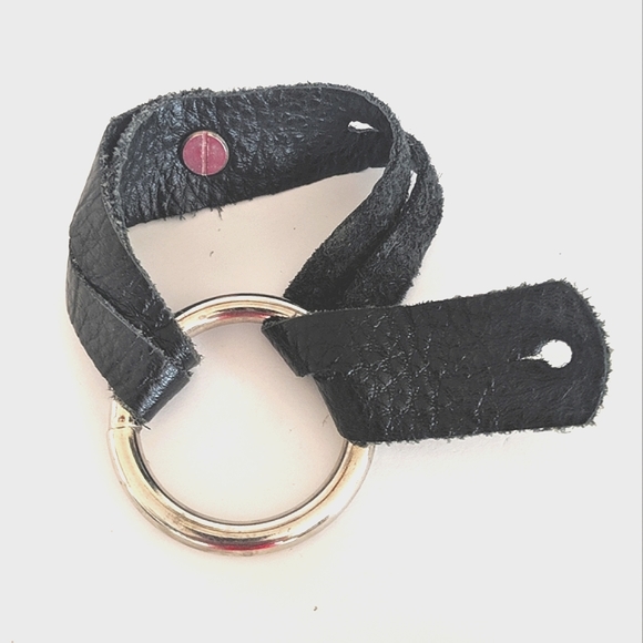 Jewelry - Leather and Ring bracelet